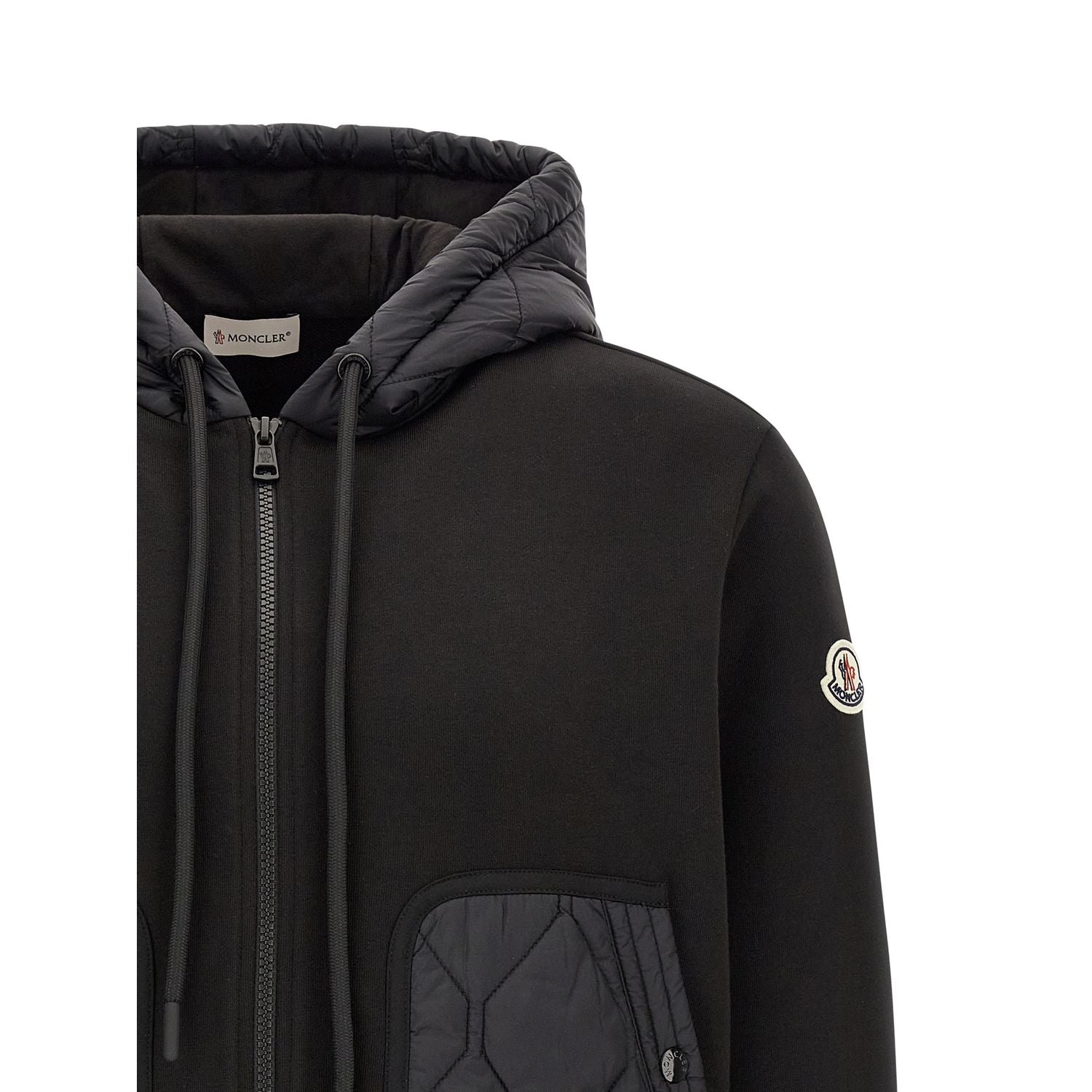 Moncler Black Polyamide Cardigan