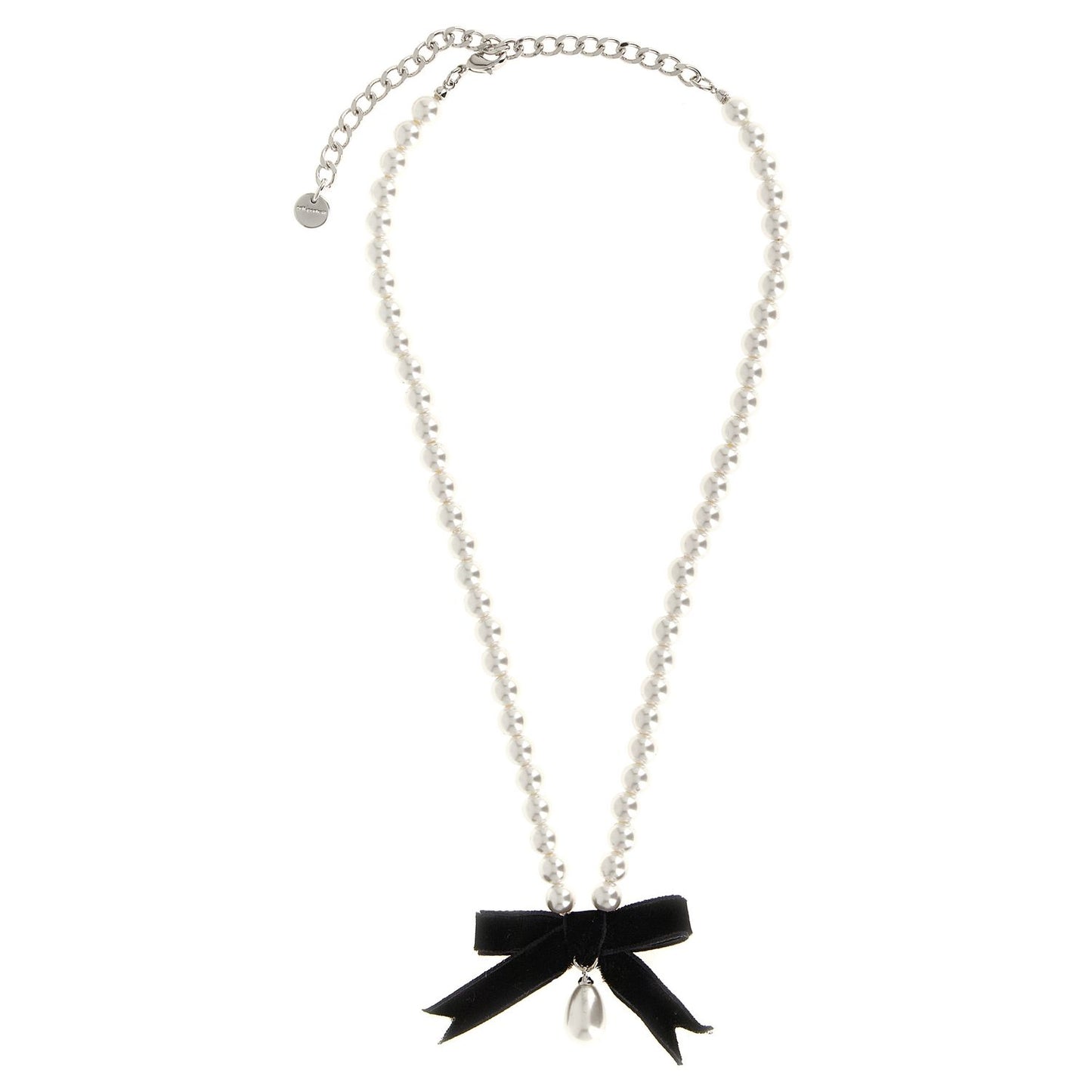Self-Portrait Bicolor Brass Necklace