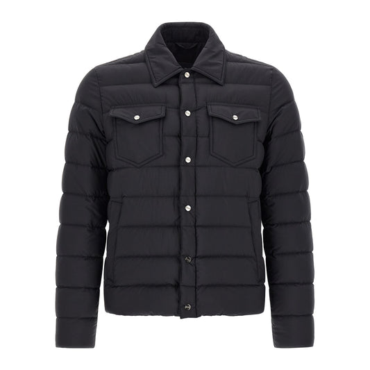 Herno Black Polyamide Full-Length Jacket