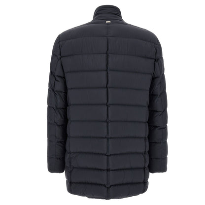 Herno Blue Polyamide Coat