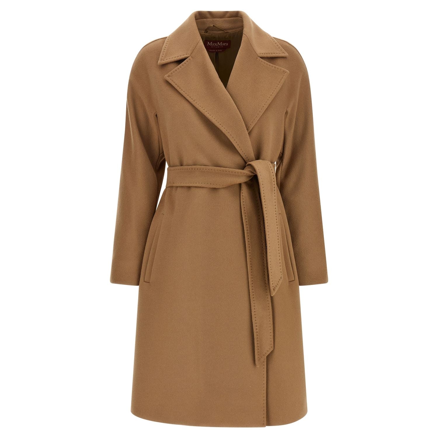 Max Mara Beige Wool Coat