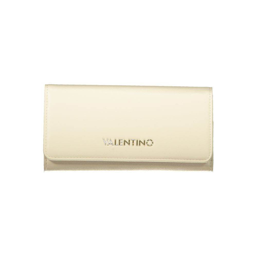 Mario Valentino Beige Polyurethane Womens Wallet