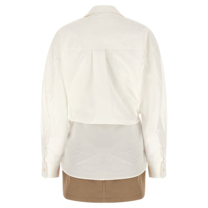 Alexander Wang White Cotton Short Dress