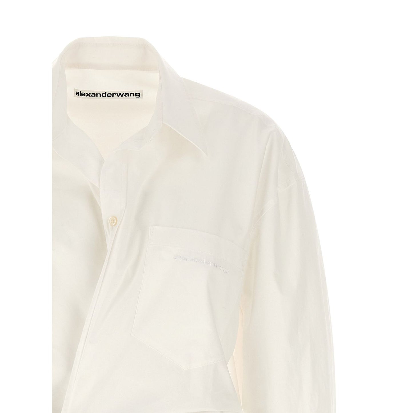 Alexander Wang White Cotton Short Dress