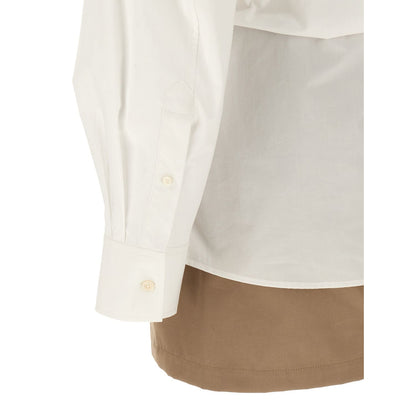 Alexander Wang White Cotton Short Dress