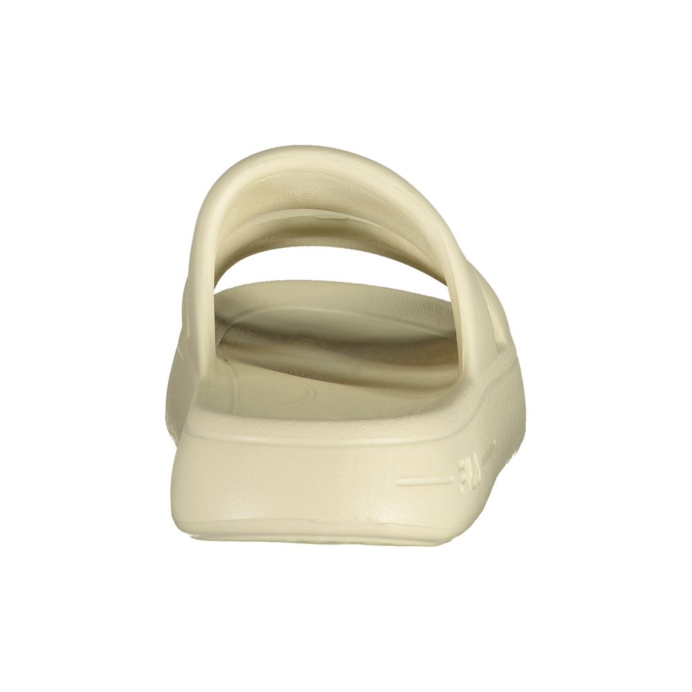 Fila Beige Polyurethane Women's Slipper