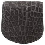 Dolce & Gabbana Gray Exotic Skin Condom Case Holder Pocket Wallet Condom Case