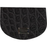 Dolce & Gabbana Gray Exotic Skin Condom Case Holder Pocket Wallet Condom Case