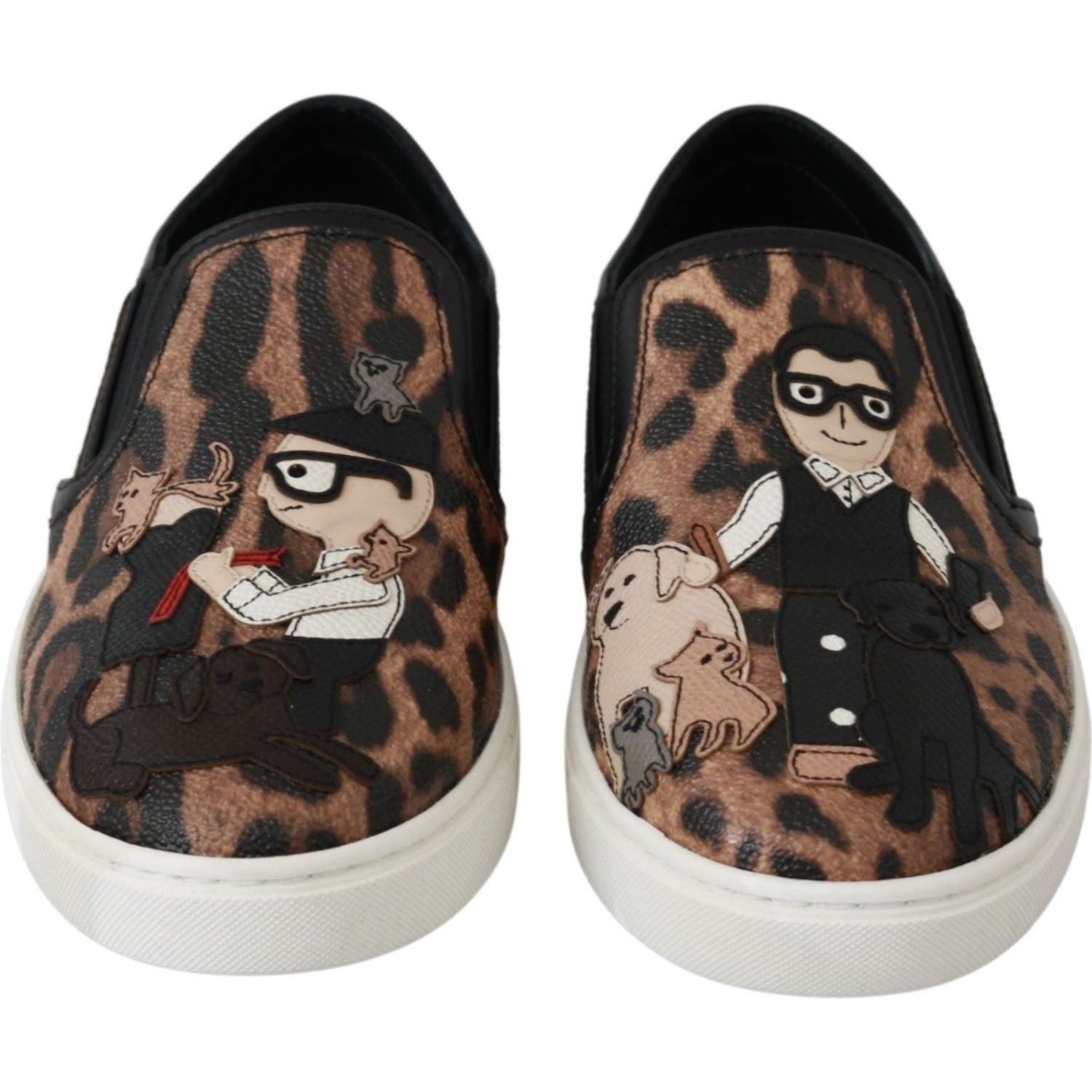 别致豹纹乐福鞋，优雅舒适