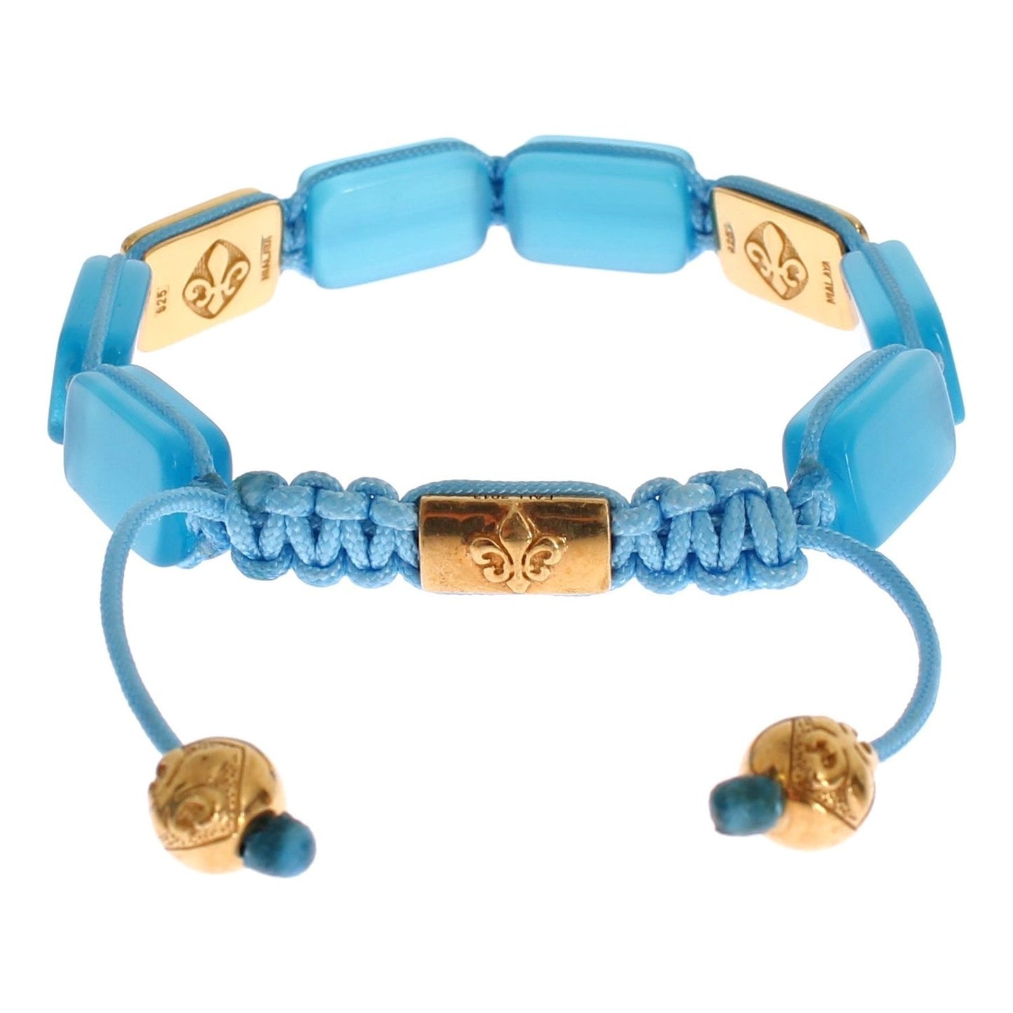 Elegant Blue Opal & Diamond-Studded Bracelet Nialaya