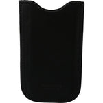 John Galliano Black Leather Multifunctional Men ID Bill Card Holder Wallet Wallet