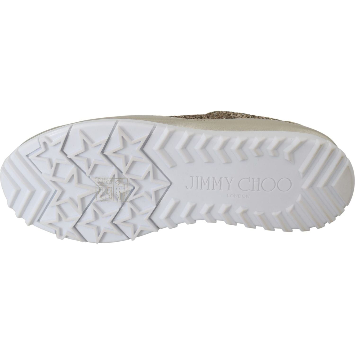 复古金色亮片皮革运动鞋