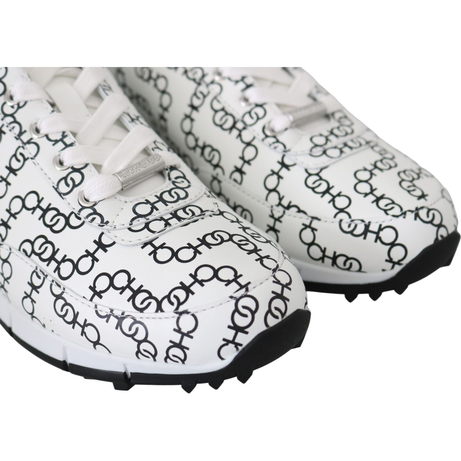 优雅单色皮革运动鞋