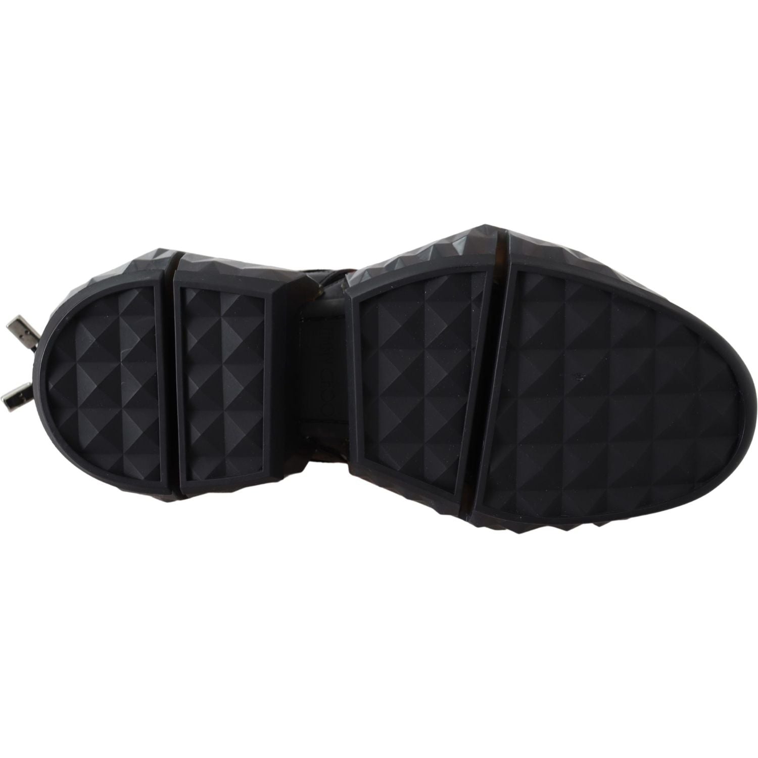 Electric Elegance 皮革网眼运动鞋