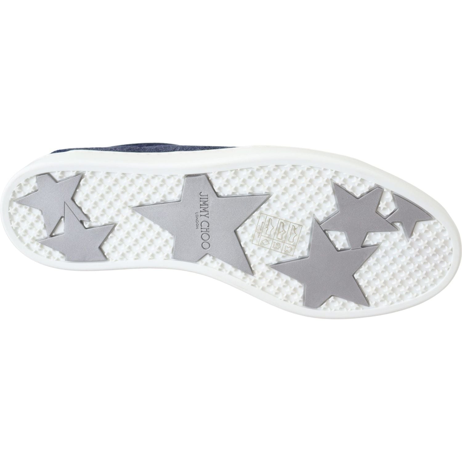 时尚蓝色牛仔绒面革一脚蹬运动鞋