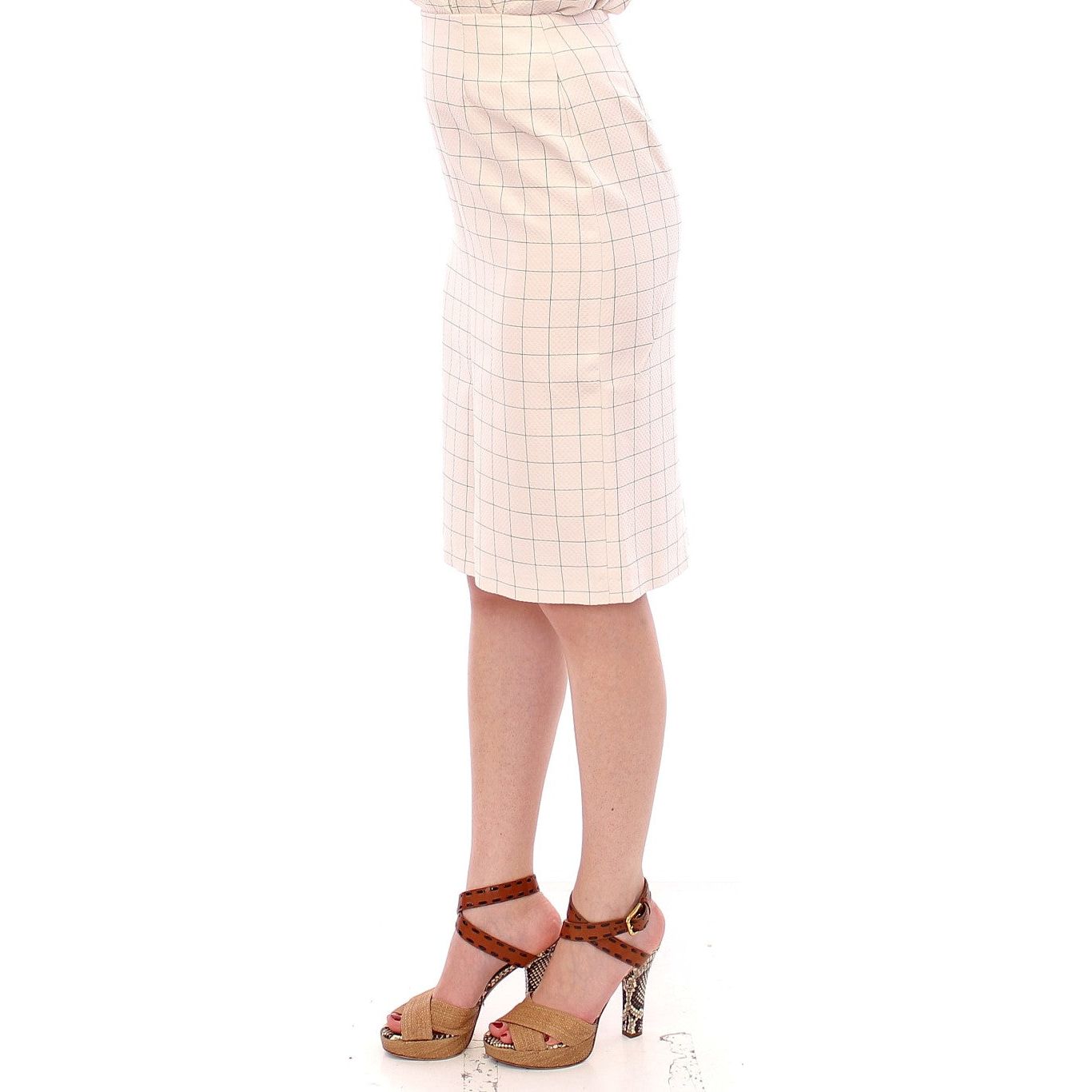 Andrea Incontri Elegant White Pencil Skirt - Chic and Sophisticated Andrea Incontri