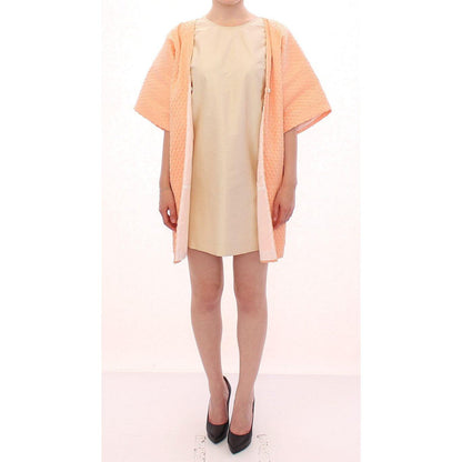 Andrea Incontri Pink Short Sleeves Jacket Coat Coats & Jackets