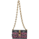 Dolce & Gabbana Gray Fashion Devotion Clutch Plexi SICILY BOX Purse WOMAN SHOULDER BAGS