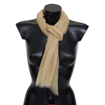 Missoni Beige Cashmere Unisex Neck Scarf