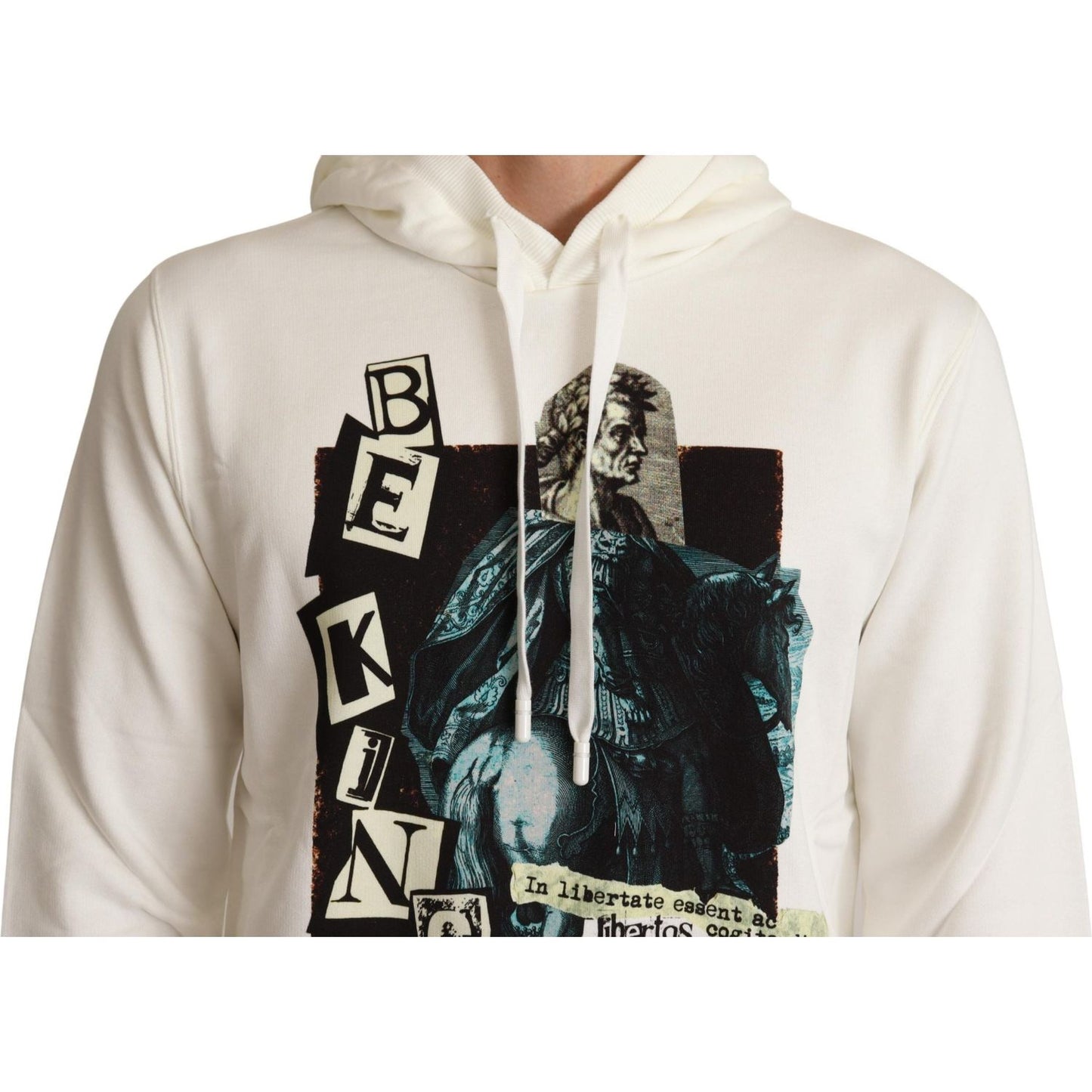 Dolce & Gabbana Regal King Motif Hooded Pullover Sweater Dolce & Gabbana