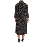 Dolce & Gabbana Black White Crystal Sequined Floral Dress WOMAN DRESSES