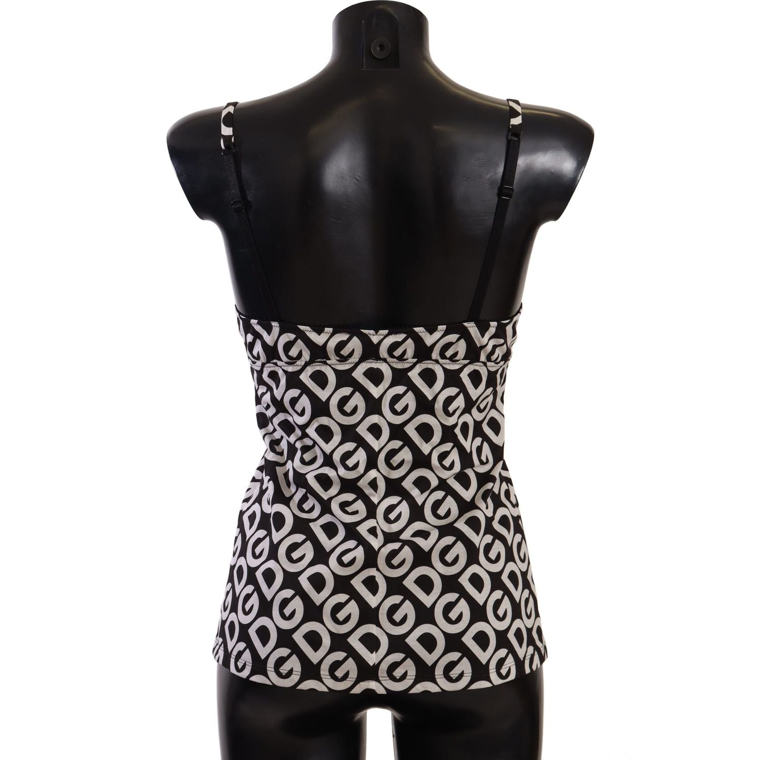 别致徽标印花吊带背心