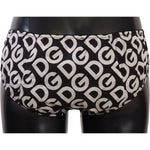 Dolce & Gabbana Multicolor DG Logo Print Slip Bottom Underwear WOMAN SWIMWEAR