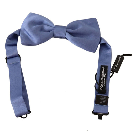 Dolce & Gabbana Elegant Purple Silk Bow Tie Necktie Dolce & Gabbana