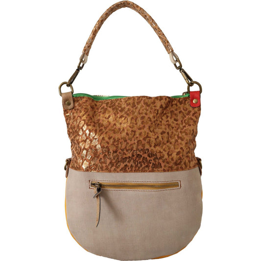 EBARRITO Chic Multicolor Leather Shoulder Bag WOMAN TOTES EBARRITO