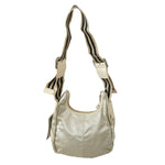 WAYFARER White Shoulder Crossbody Sling Fabric Purse Crossbody Bag