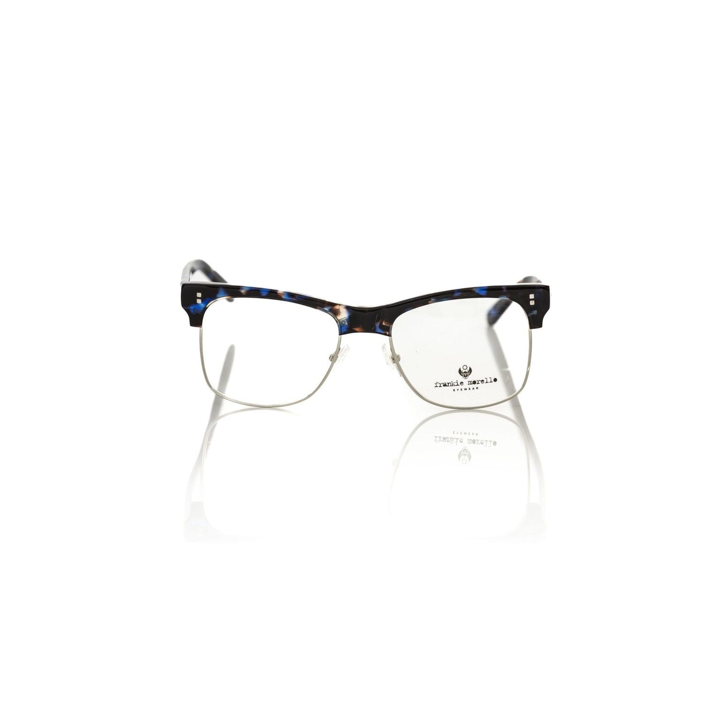 Frankie Morello Blue Metallic Men Frame