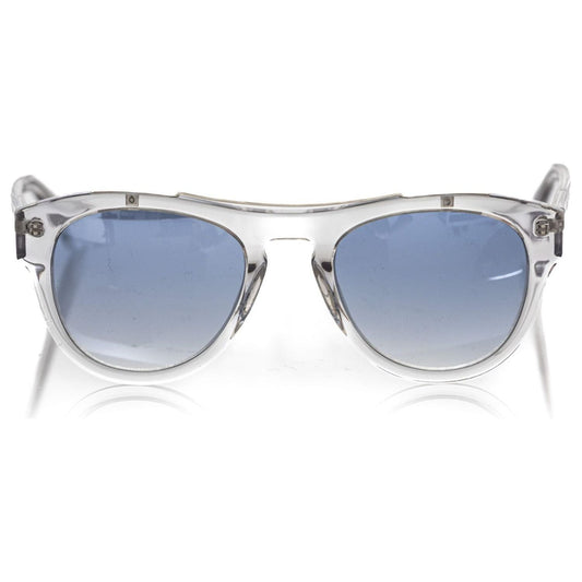 Frankie Morello White Acetate Men's Sunglass Frankie Morello