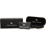 Frankie Morello Brown Metallic Sunglass for Men Frankie Morello Black