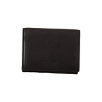 Dolce & Gabbana Black Leather Trifold Purse Belt Multi Kit Wallet WOMAN WALLETS
