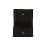 Dolce & Gabbana Black Leather Trifold Purse Belt Multi Kit Wallet WOMAN WALLETS