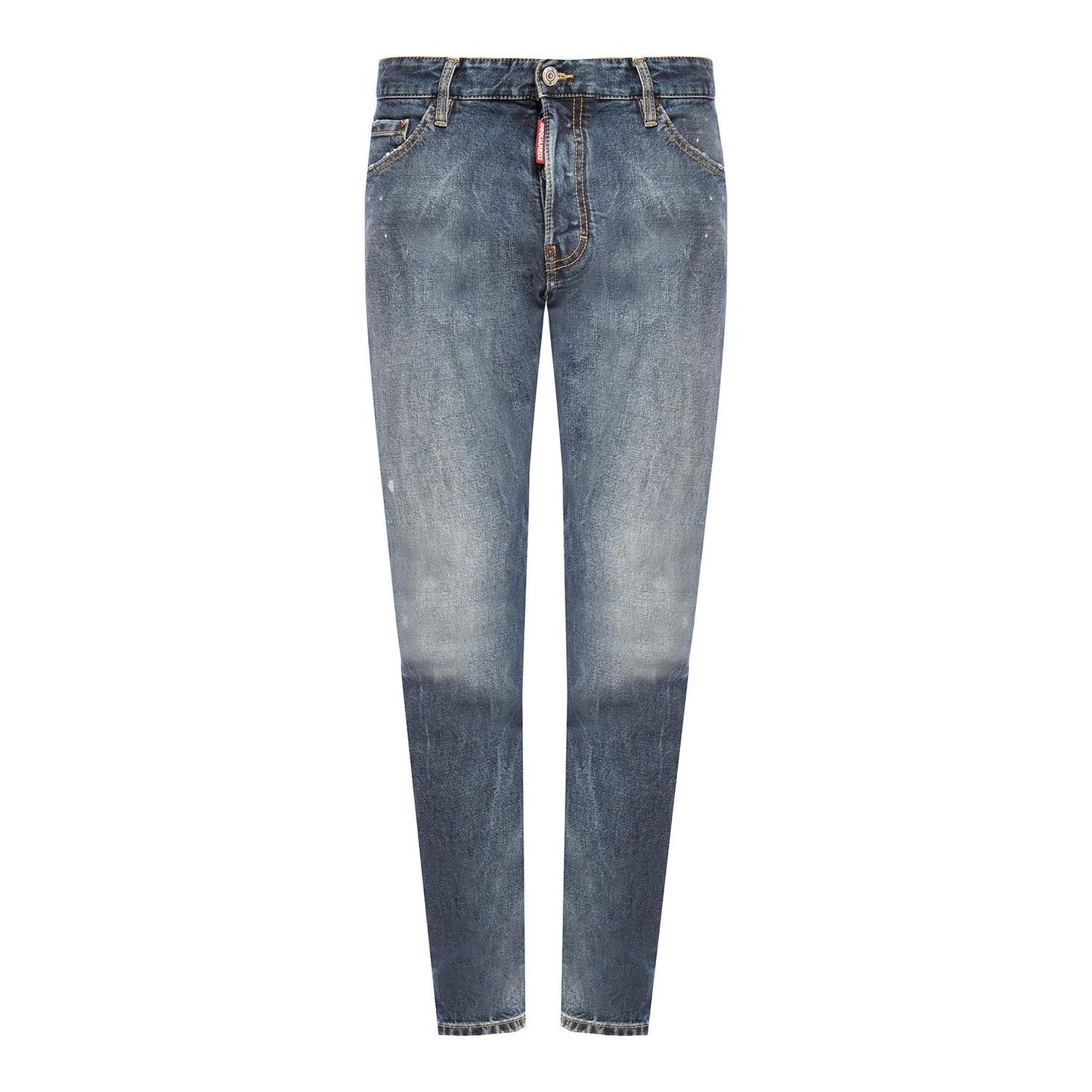 Dsquared² Blue Cotton Men Jeans
