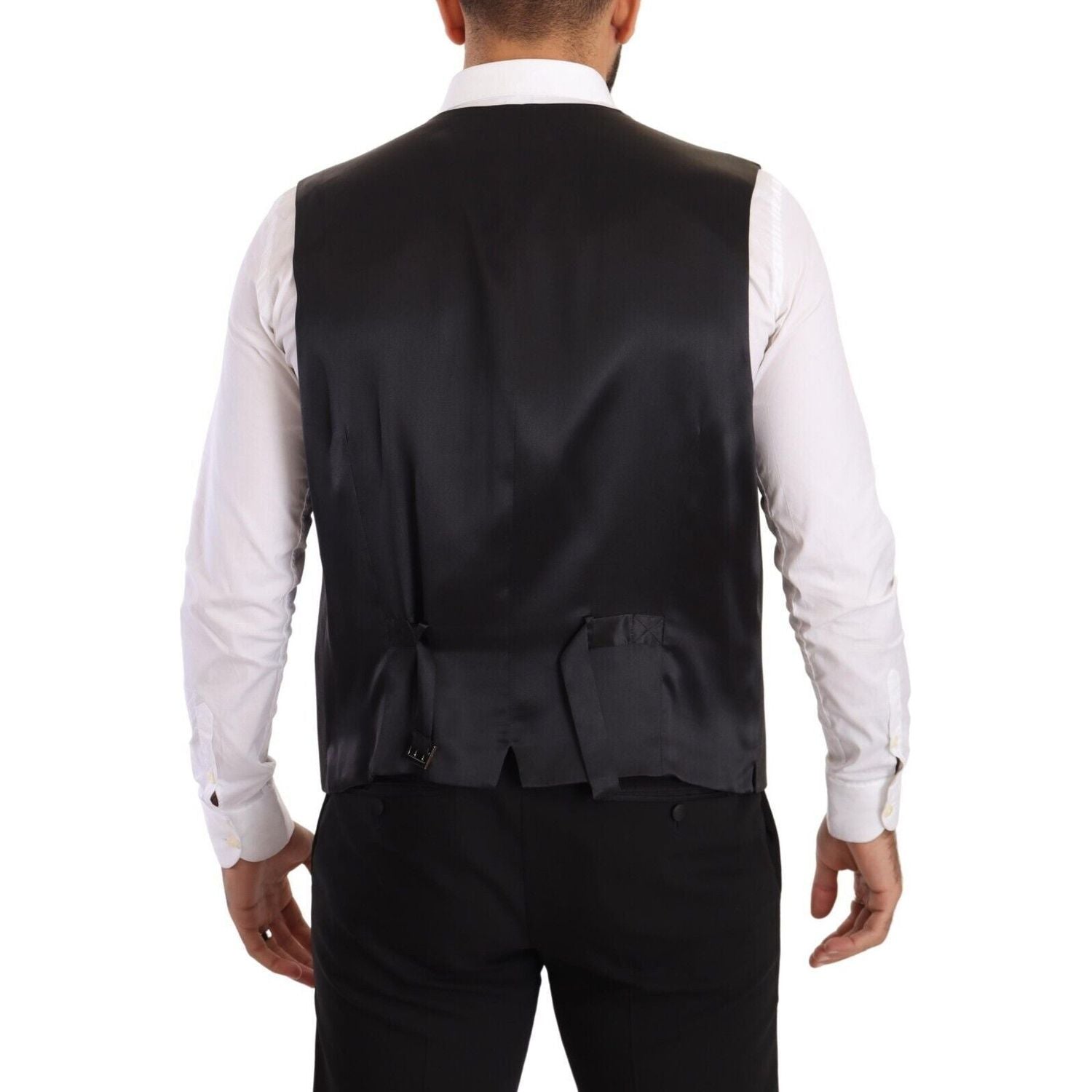 优雅灰色西西里羊毛混纺西装