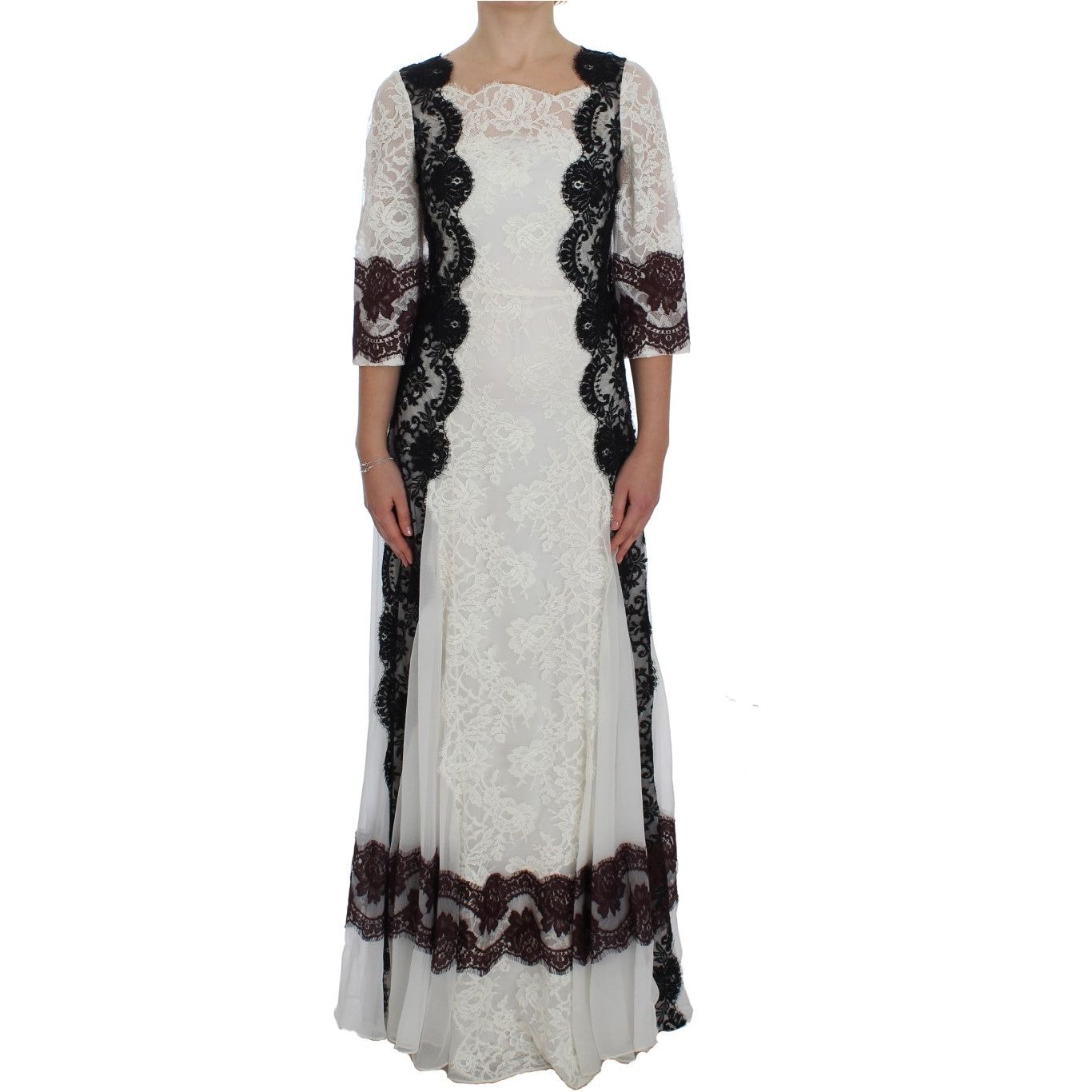 Dolce & GabbanaFloral Lace Silk Blend Maxi DressMcRichard Designer Brands£2529.00