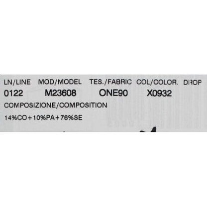 Dolce & Gabbana Black White Floral Lace Silk Sleepwear Shorts