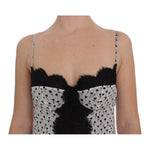 Dolce & Gabbana Black Silk Lace Babydoll Lingerie Top