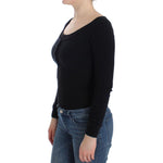 Ermanno Scervino Black Cashmere Cardigan Sweater