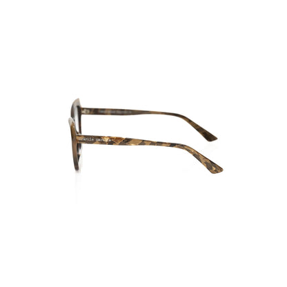 Frankie Morello Beige Acetate Glasses Frame