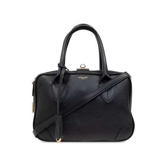 Golden Goose goatskin rectangle body Bag Black Handbag Golden Goose