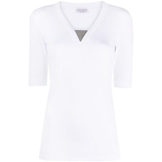 Brunello Cucinelli T-shirts and Polos White