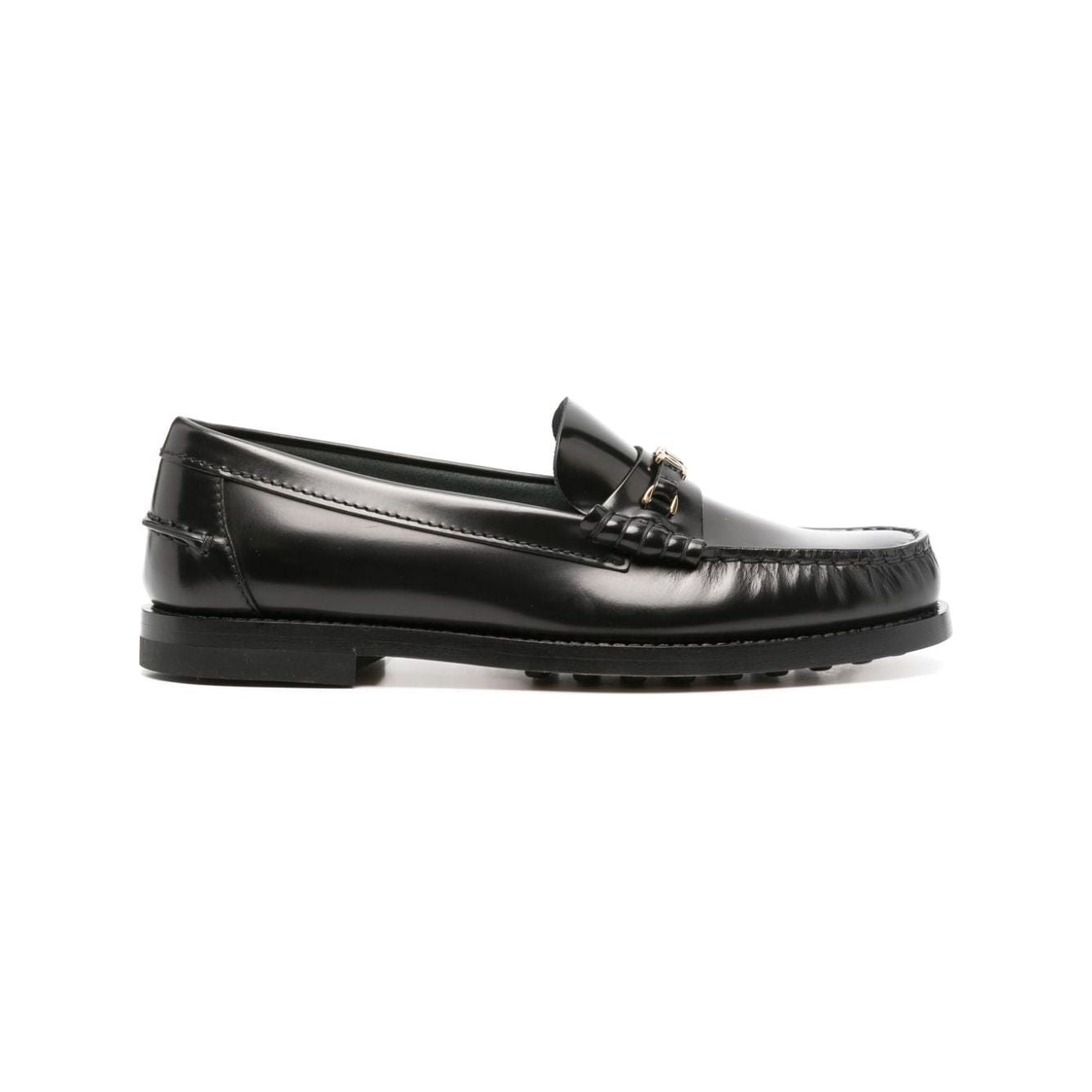 Tod's Flat shoes Black Moccasins Tod'S