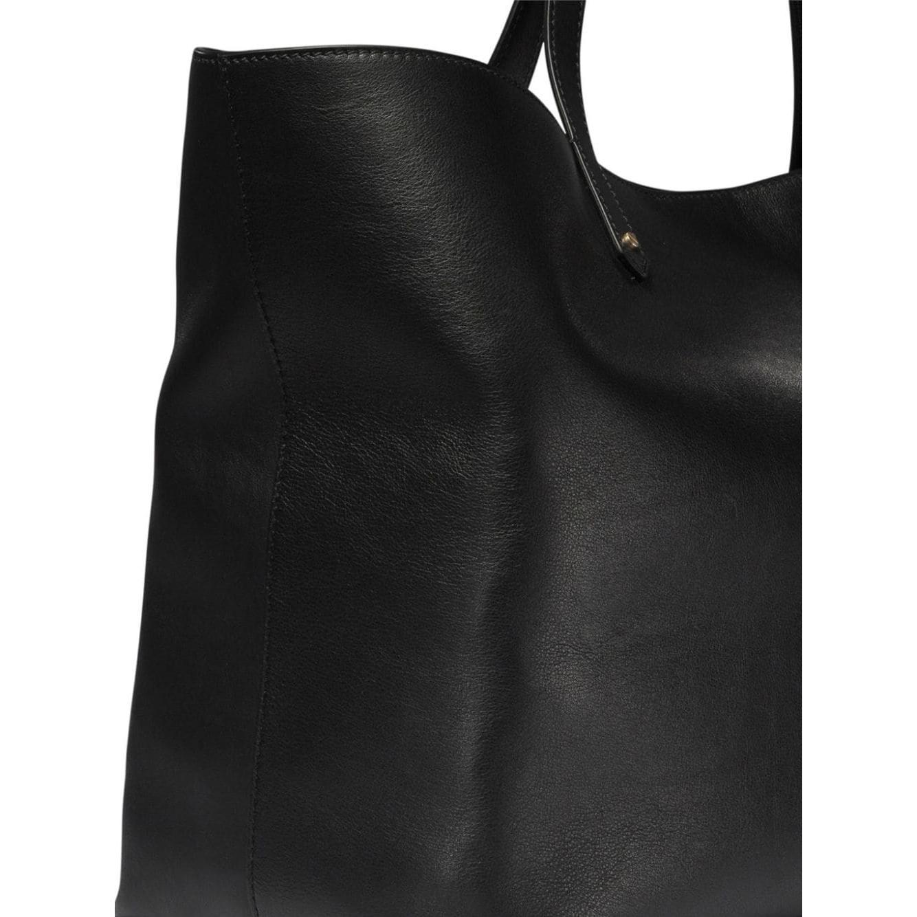 Golden Goose black calf leather smooth grain Bag Shopper Golden Goose