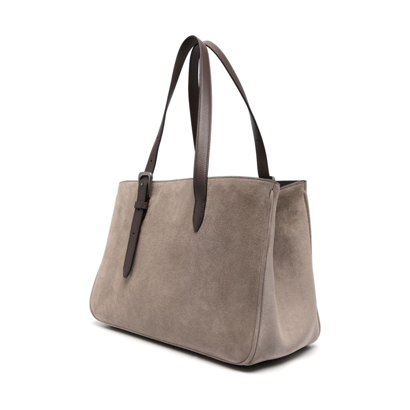 Brunello Cucinelli light brown/cedar calf suede Bag Handbag Brunello Cucinelli