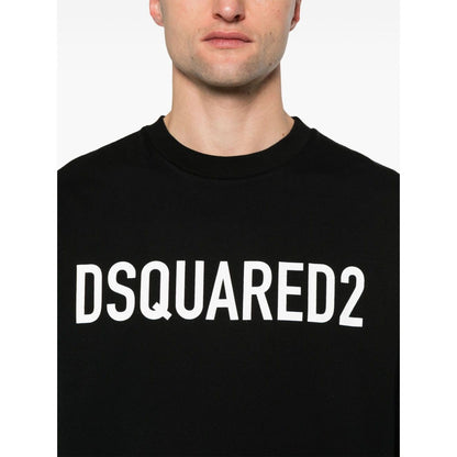 Dsquared2 T-shirts and Polos Black Topwear