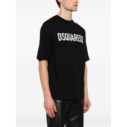 Dsquared2 T-shirts and Polos Black Topwear