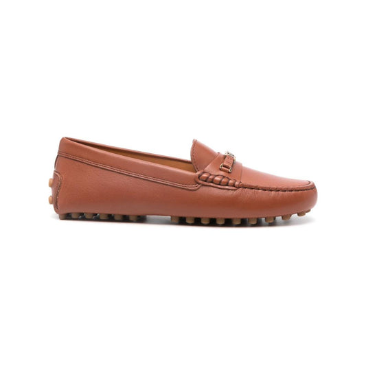 Tod's Flat shoes Leather Brown